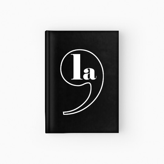 Comma La - Kamala Harris 2024 - 'La US Election 24 Hardcover Journal