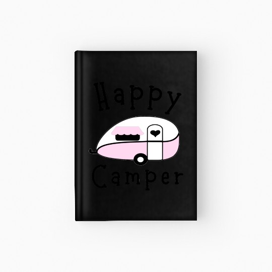 Happy Camper - Camping Hardcover Journal