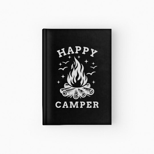 Happy Camper - Camping Hardcover Journal
