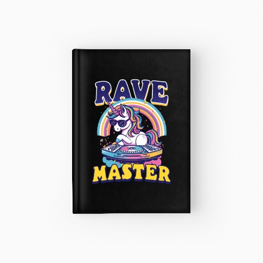 EDM Festival Rave Master Hardcover Journal