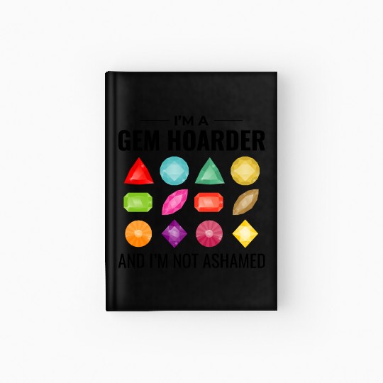 Crystal Collecting Rock Hunting Mineral Collector Hardcover Journal