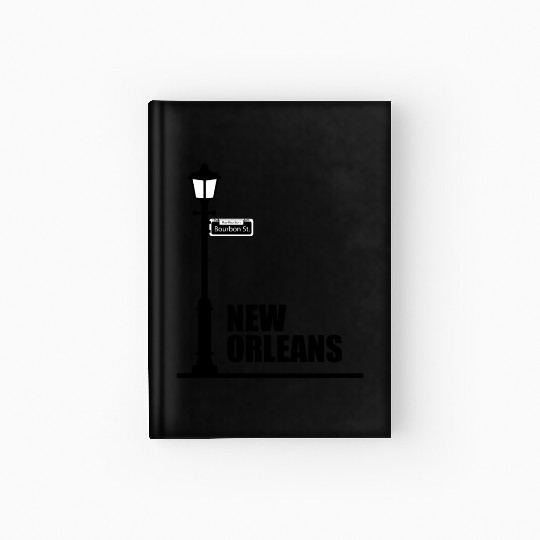 New Orleans - Bourbon Street Hardcover Journal