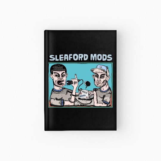 Sleaford Mods Punk Rock Design Hardcover Journal