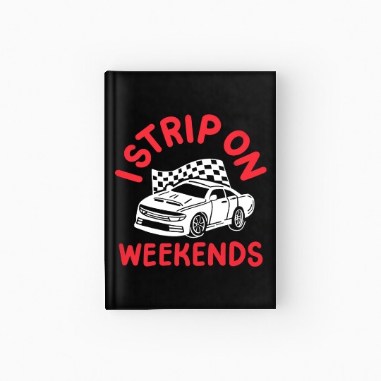 Drag Racing Race Car Drag Racer Hardcover Journal