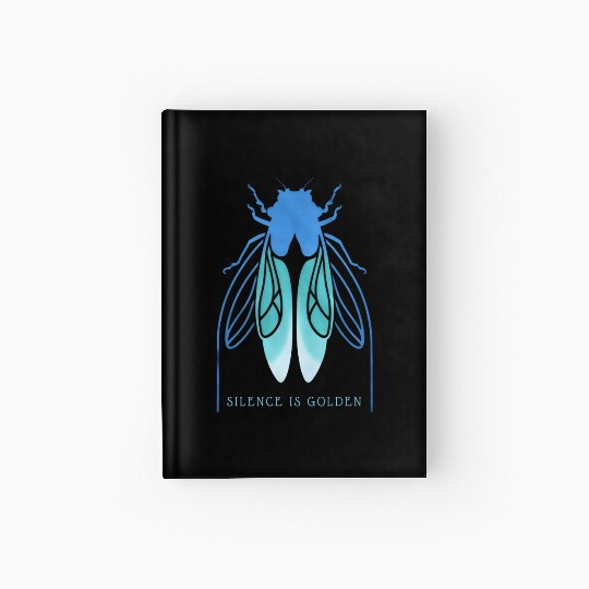 Cicada Charm-inspired Life Cycle Unique Insect Hardcover Journal