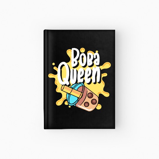 Kawaii Milk Tea Tea Balls Hardcover Journal