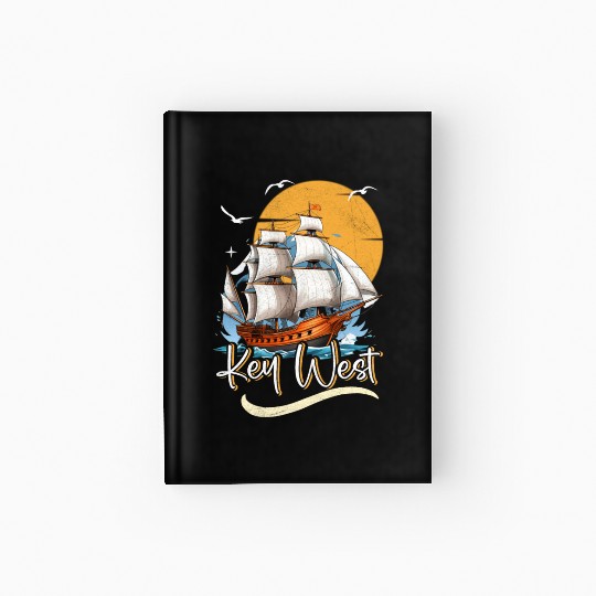 KEY-WEST FLORIDA Sunshine-State Florida Keys Hardcover Journal