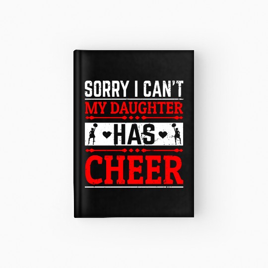 My Daughter Cheer Mom Cheerleading Mother's Day Hardcover Journal