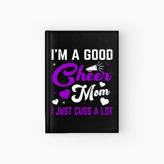 A Good Cheer Mom Cheerleading Mommy Mother's Day Hardcover Journal
