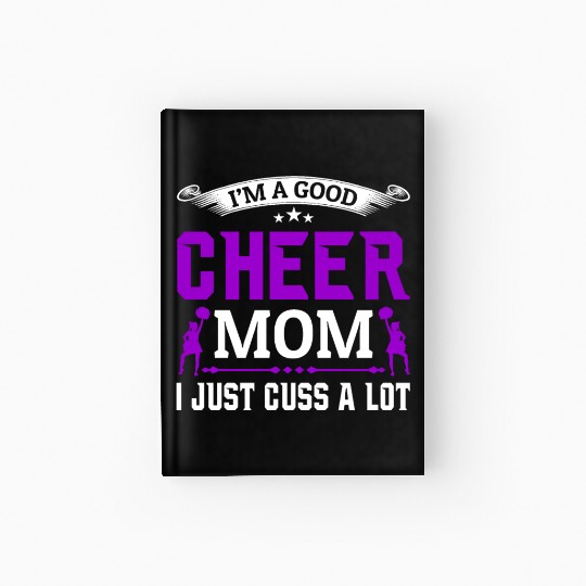 A Good Cheer Mom Cheerleading Mommy Mother's Day Hardcover Journal
