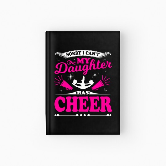 My Daughter Cheer Mom Cheerleading Mother's Day Hardcover Journal