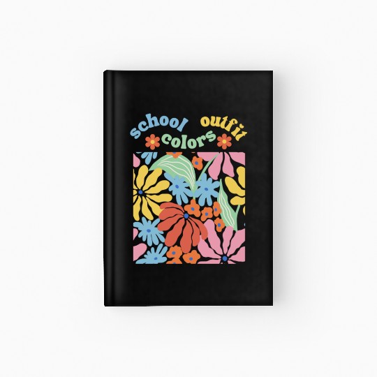school outfit colors: Perfect Your Campus Style Hardcover Journal