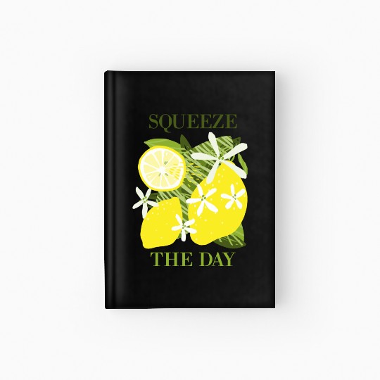 Citrus Lover Squeeze the day Hardcover Journal