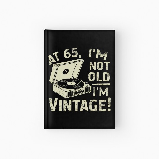 65th Birthday Hardcover Journal for him
