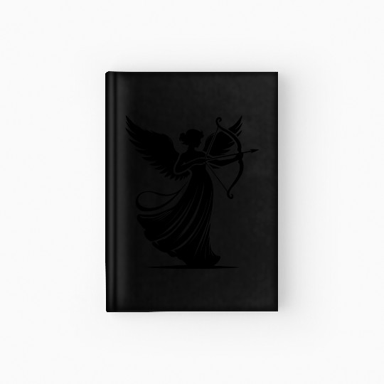 classic angel shooting her love arrows Hardcover Journal