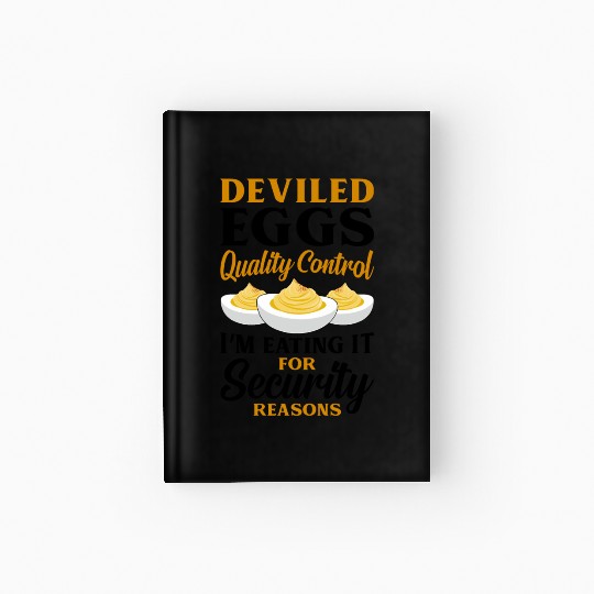 Funny Deviled Eggs Designs For Deviled Egg Lover Hardcover Journal