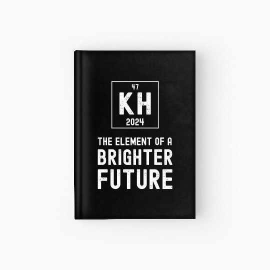 Kamala Harris 2024 Election The Element of Future Hardcover Journal