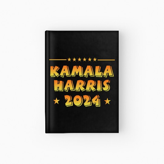 Kamala Harris 2024 Presidential Election Campaign Hardcover Journal