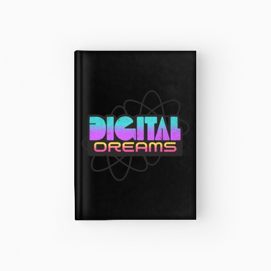 Digital Dreams - Retro Y2K Streetwear Design Hardcover Journal