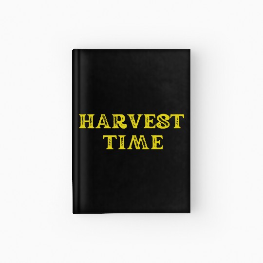 Harvest Time Seasonal Art Design Hardcover Journal