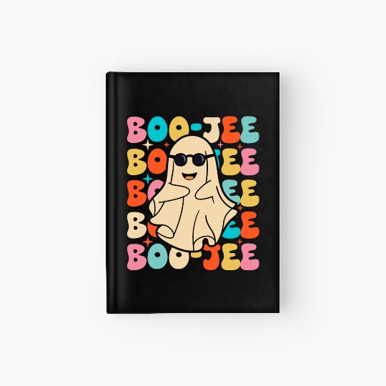 Funny Halloween Boo-jee Hardcover Journal