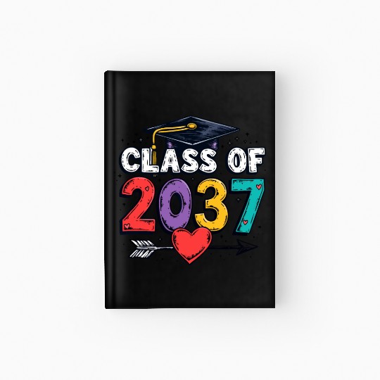 Celebrating the Class of 2037: A Colorful Future Hardcover Journal
