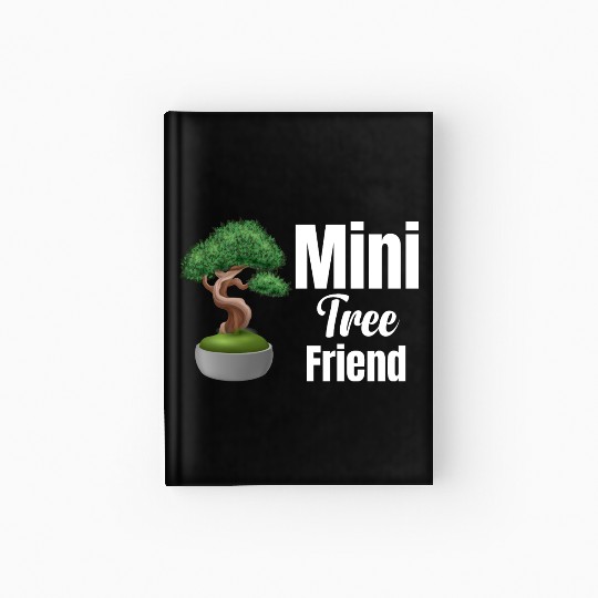 Mini Tree Friend Bonsai Meditation Spiritual Hardcover Journal