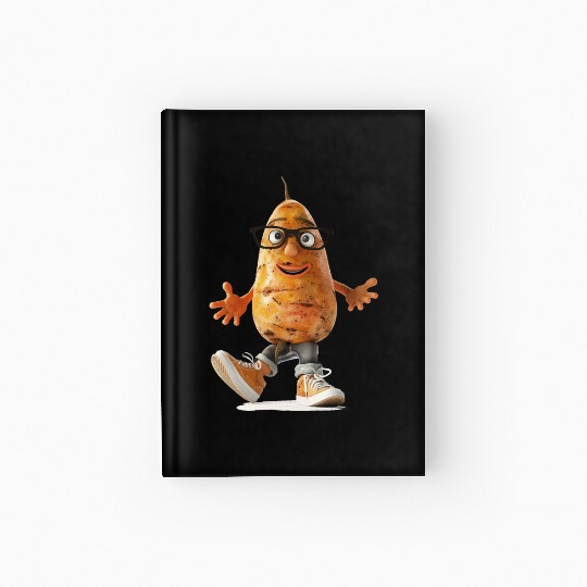 Sweet Potato Hardcover Journal