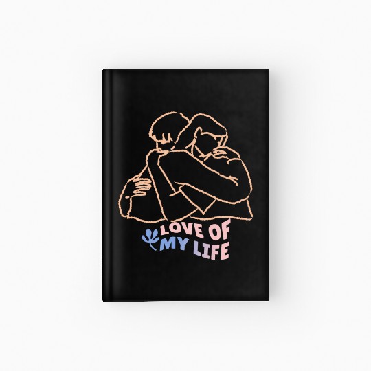 couple, love you art, love you urban, love you gra Hardcover Journal