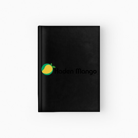 Green Mango Logo Design Hardcover Journal