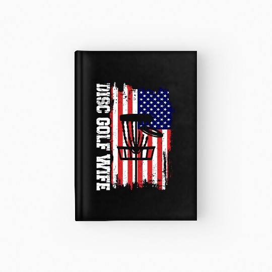 Disc Golf Wife Hardcover Journal