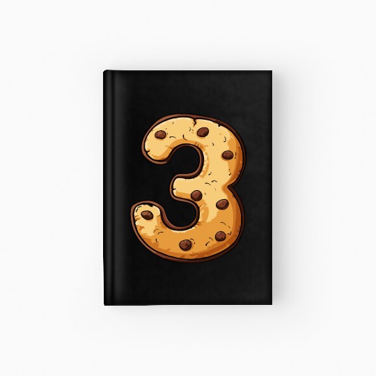 Birthday Cookie: Three-Year-Old, Number 3 Hardcover Journal