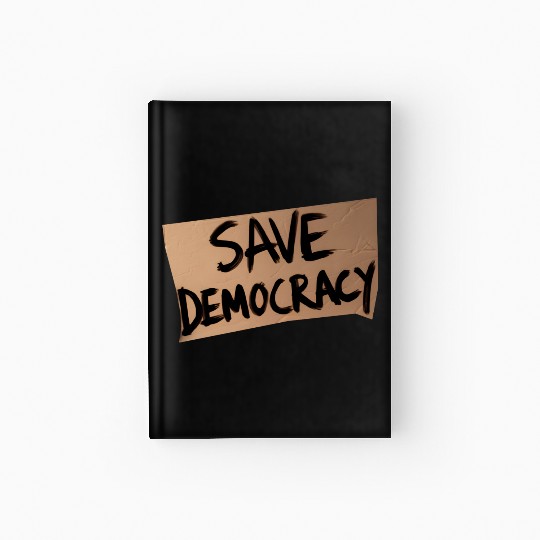 Save Democracy Hardcover Journal