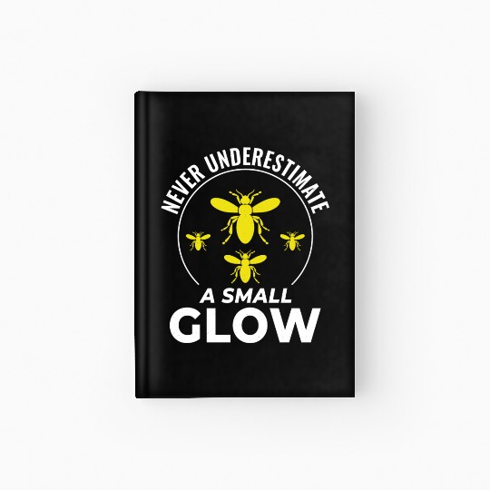 Fireflies Firefly Lightning Bug Insect Collector Hardcover Journal