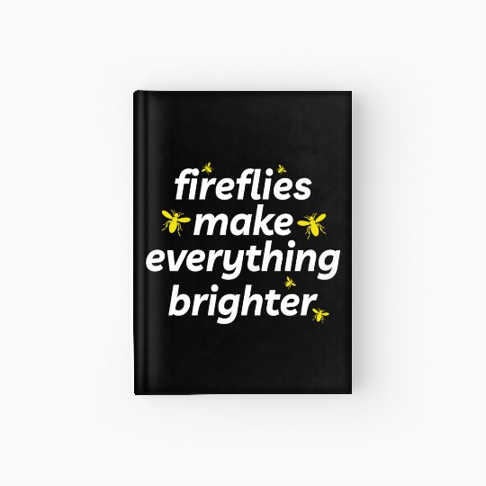 Fireflies Firefly Lightning Bug Insect Collector Hardcover Journal