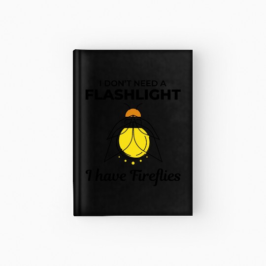 Fireflies Firefly Lightning Bug Insect Collector Hardcover Journal