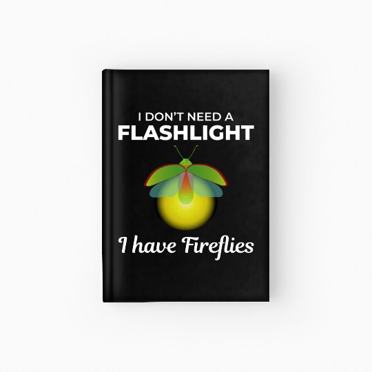 Fireflies Firefly Lightning Bug Insect Collector Hardcover Journal