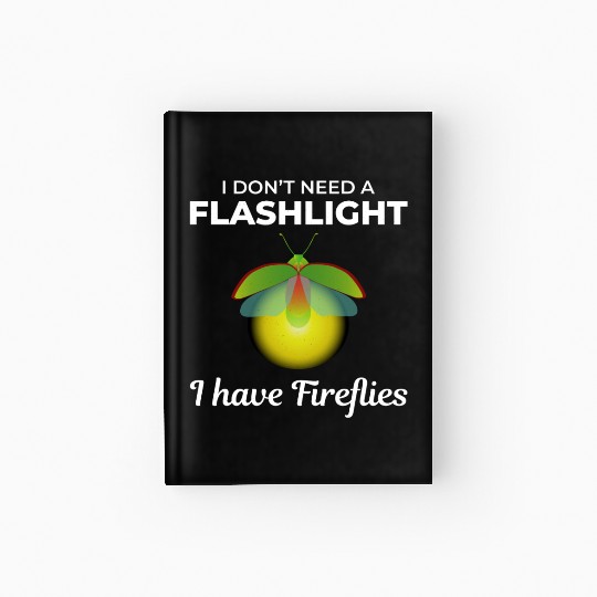 Fireflies Firefly Lightning Bug Insect Collector Hardcover Journal