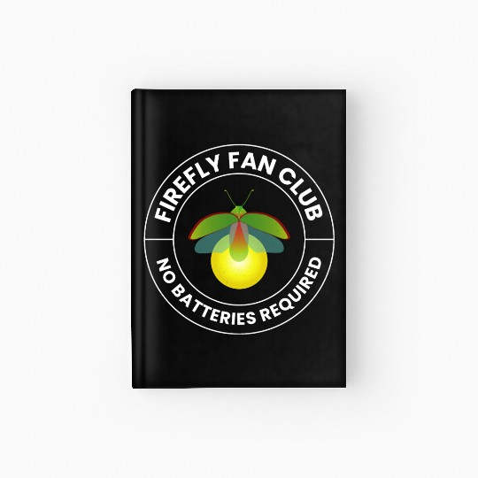Fireflies Firefly Lightning Bug Insect Collector Hardcover Journal