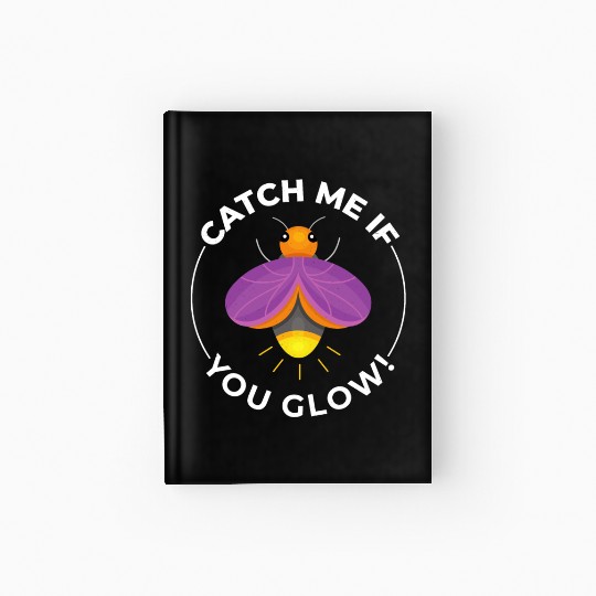 Fireflies Firefly Lightning Bug Insect Collector Hardcover Journal