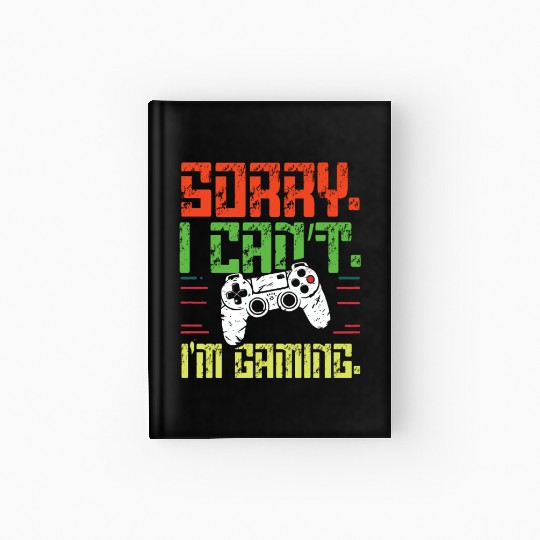 I'm Gaming Video Games Funny Gamer for Boys Teen Hardcover Journal