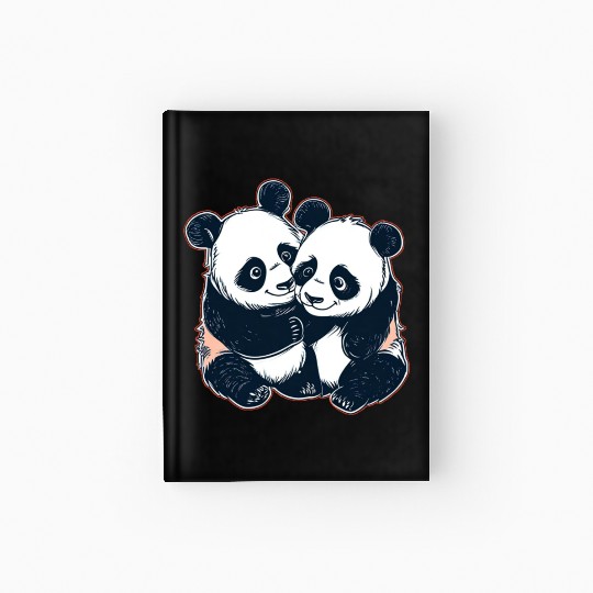 Panda Hardcover Journal