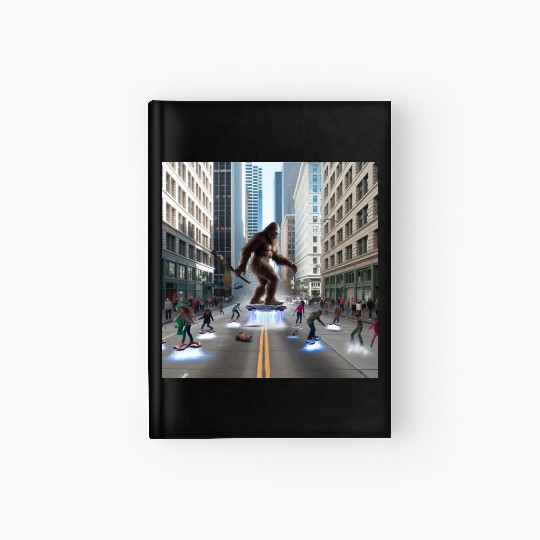 Sasquatch in Seattle Hardcover Journal