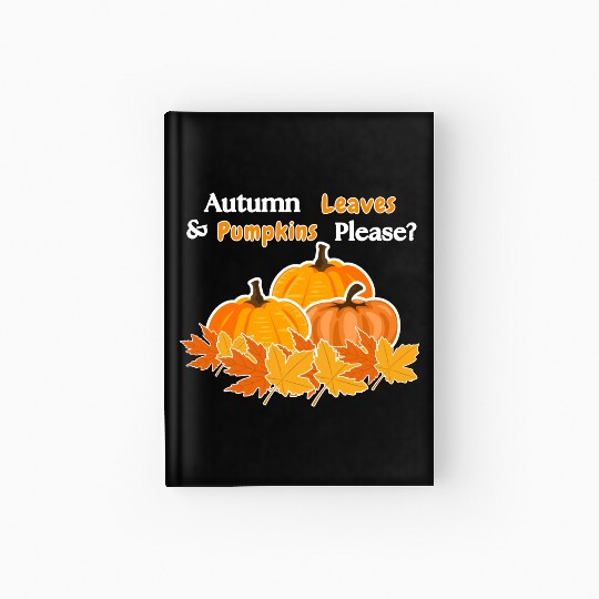Autumn Leaves Hardcover Journal