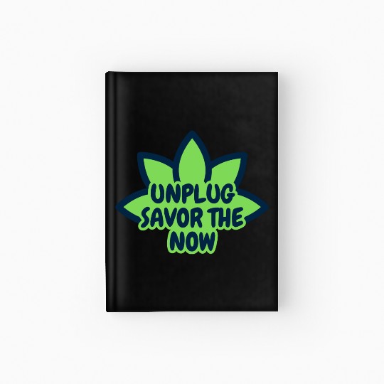 unplug Hardcover Journal