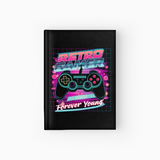 Retro Gamer Forever Young 01 Hardcover Journal