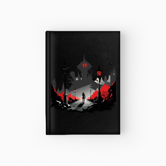 Ghost town Hardcover Journal