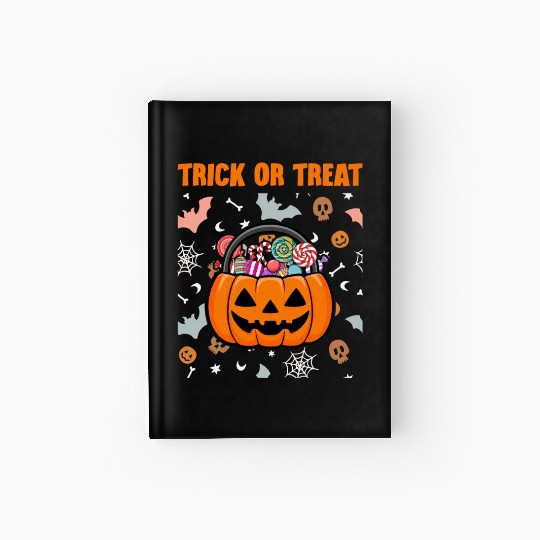 Trick or Treat Hardcover Journal
