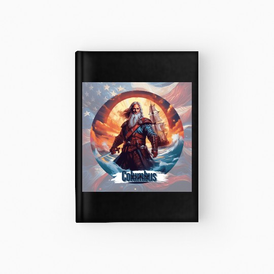 Columbus Day Hardcover Journal