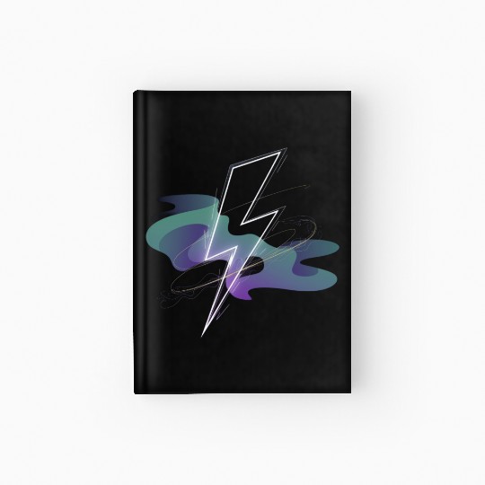 Electric Aurora: Lightning Meets Northern Lights Hardcover Journal